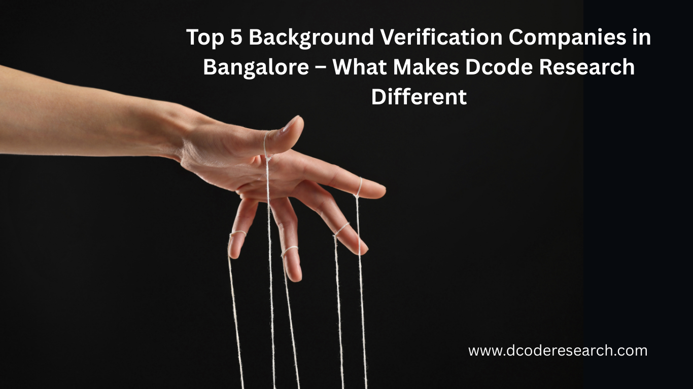 Home 3 Top 5 Background Verification Companies in Bangalore
