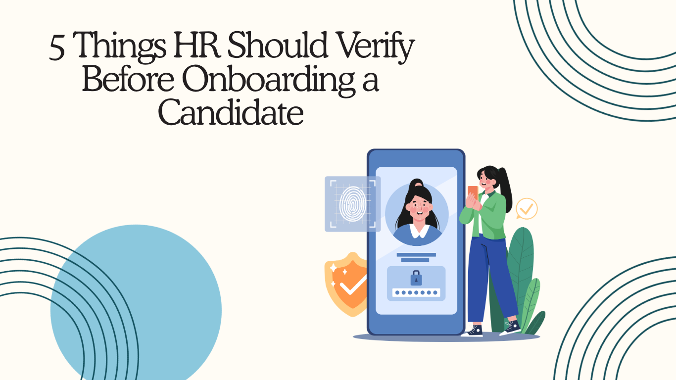 Onboarding process